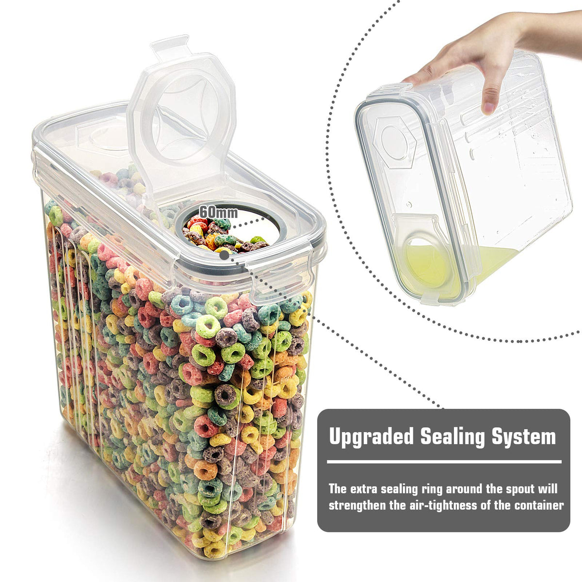 Wildone silicone-seal lid close-up highlights secure airtight closure.