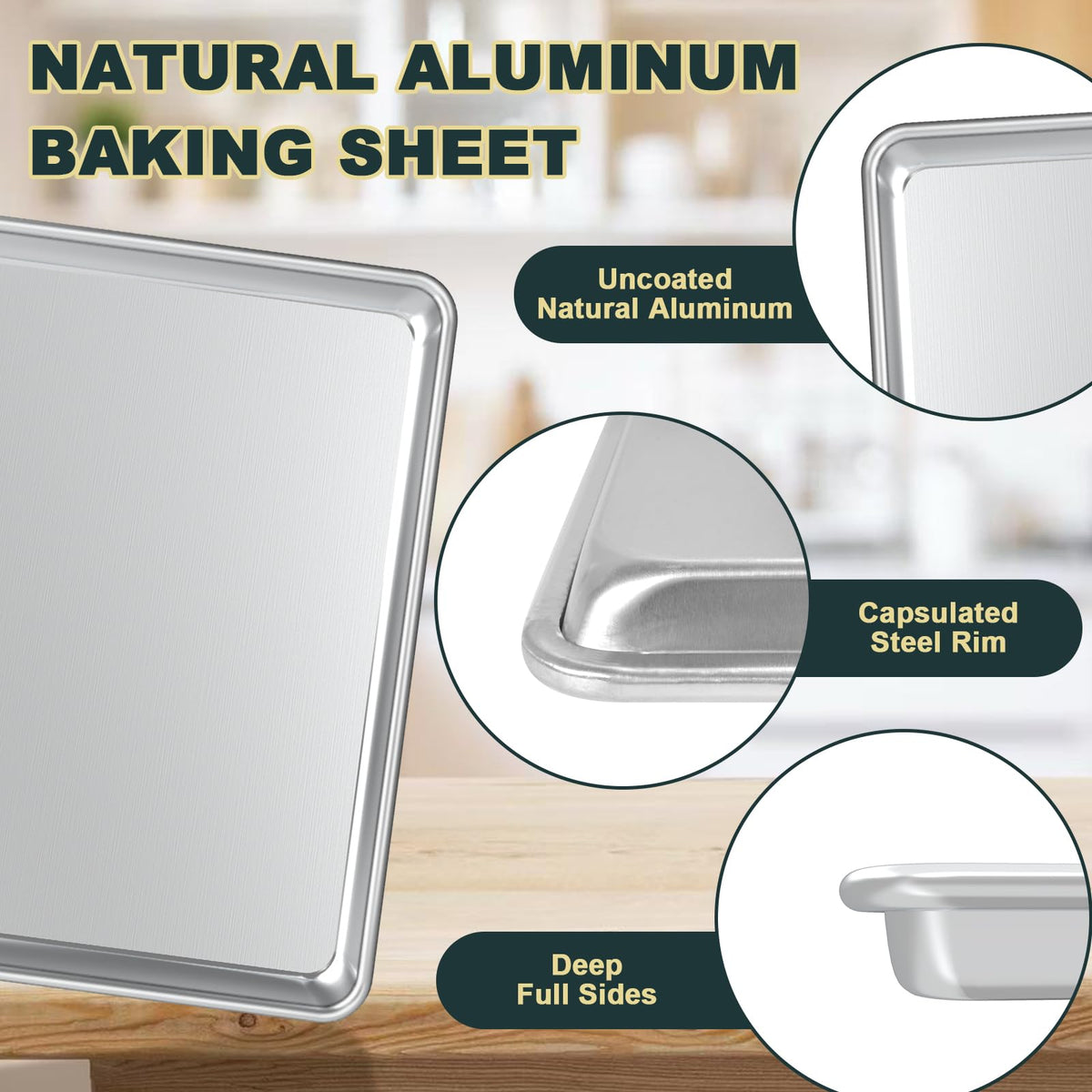 Wildone cooling rack crosswire design promotes air flow for crisp results.