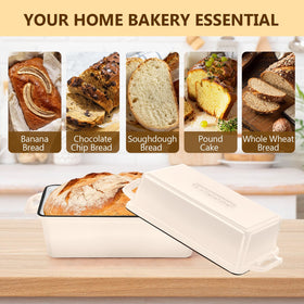 Wildone enamel surface cleans easily, resisting sticking for quick cleanup.
