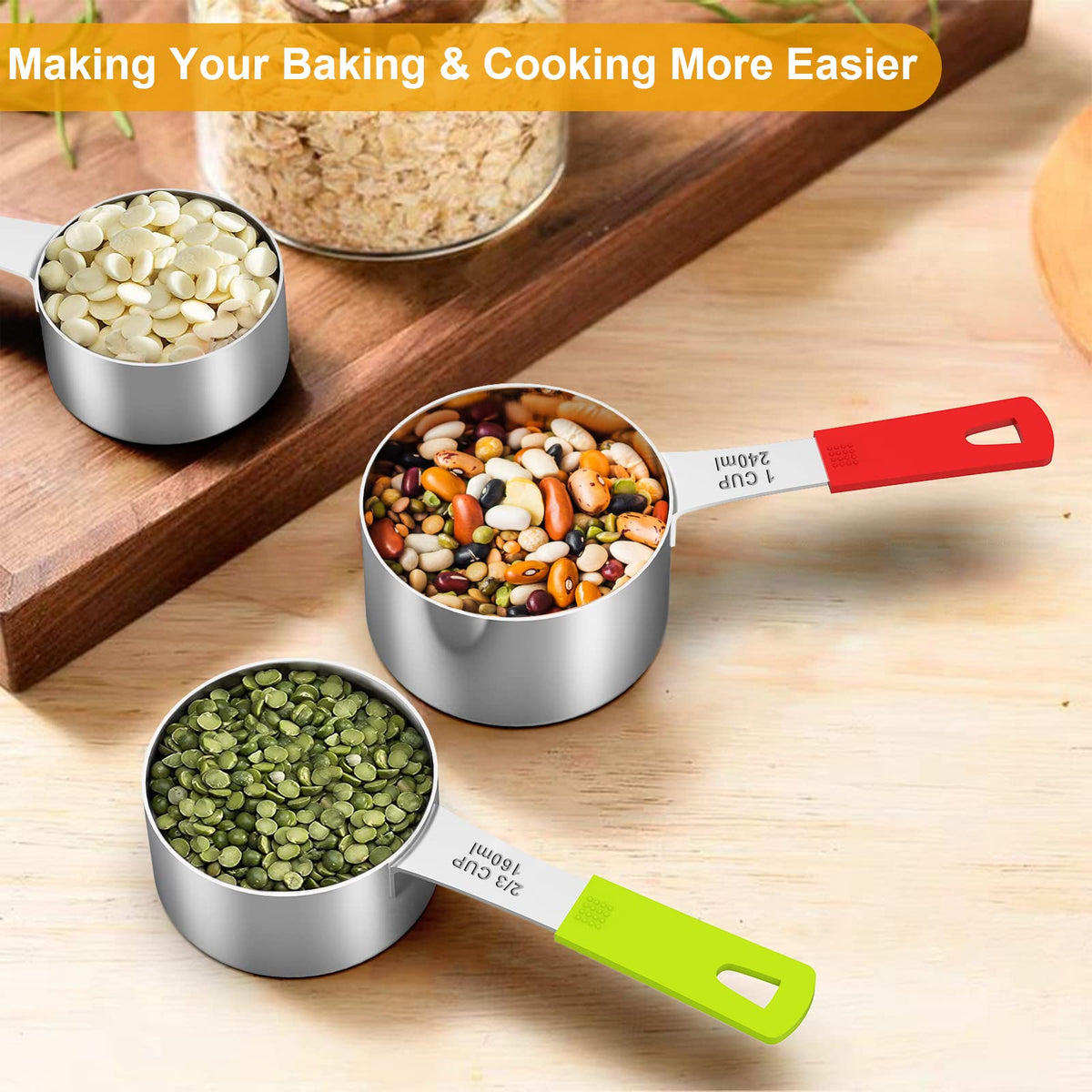 Wildone storage ring keeps cups organized and accessible in the kitchen.