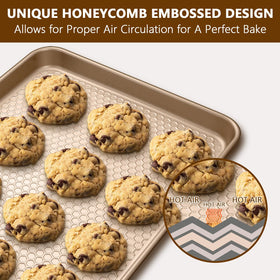 Wildone nonstick coating is PTFE and PFOA free for easy food release.