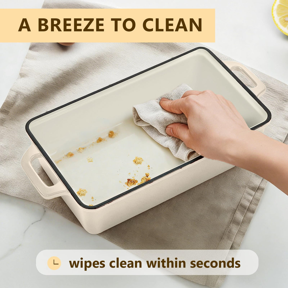 Wildone oven-safe up to 500°F supports baking, roasting, and casseroles.