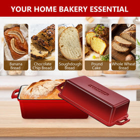 Wildone pan used for sourdough and banana bread loaves