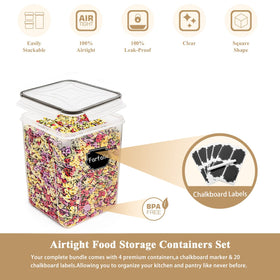 Wildone stackable modular design saves cabinet space and organizes efficiently.