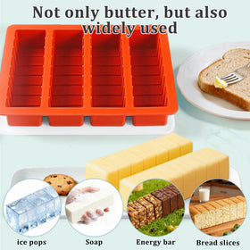 Wilewir versatile mold for butter, candy, ice and more