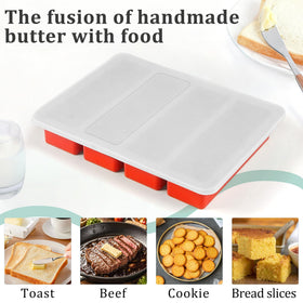 Wilewir thin silicone lid preserves flavor and freshness during storage