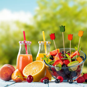 WILLBOND decorative picks for drinks and treats create an eye-catching party atmosphere