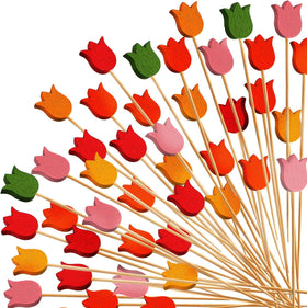 WILLBOND disposable tulip picks simplify cleanup after events