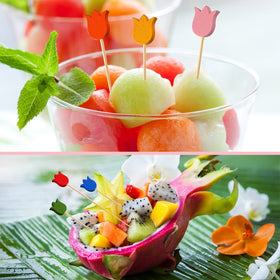 WILLBOND odorless safe bamboo picks ensure clean flavor presentation during serving