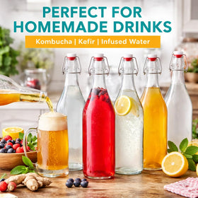 WILLDAN bottle with narrow neck for controlled pouring and minimal spills.