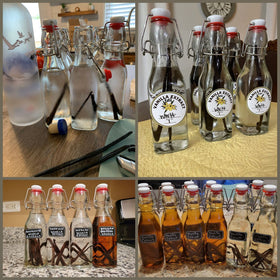 WILLDAN chalk labels and marker for quick product labeling on bottles.