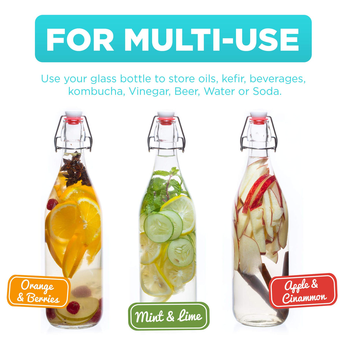 Willdan dishwasher-safe bottle simplifies cleaning after use.