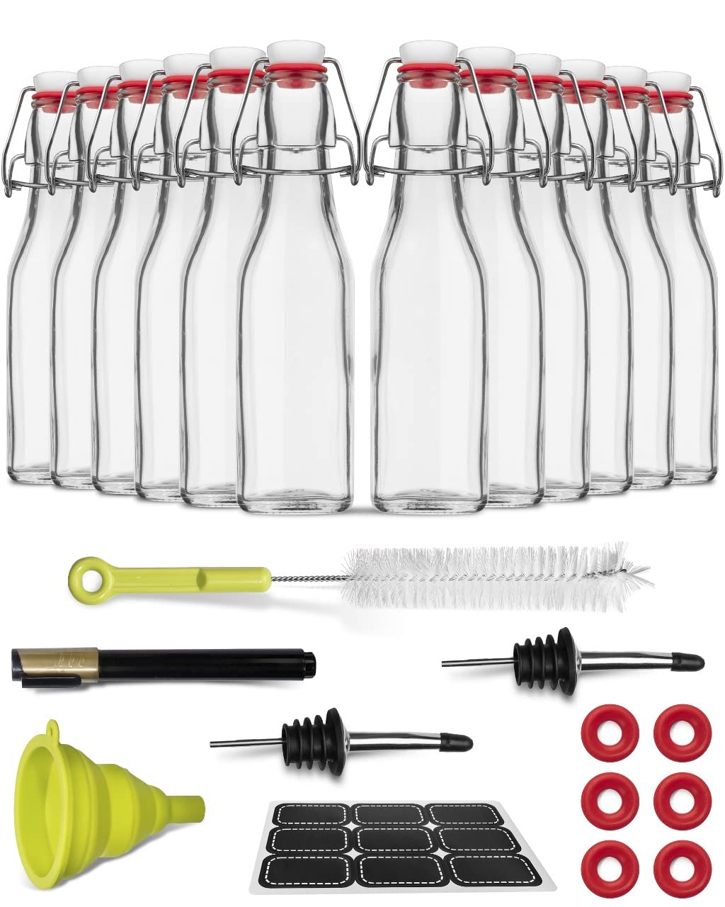WILLDAN packaging includes 12 bottles ready for gifting or kitchen use.