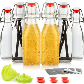 WILLDAN vanilla extract bottle with swing-top glass for fresh, spill-free storage.