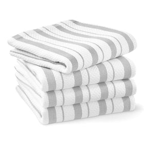 Williams-Sonoma drizzle-pattern towels set offers durable, soft cotton for everyday use.