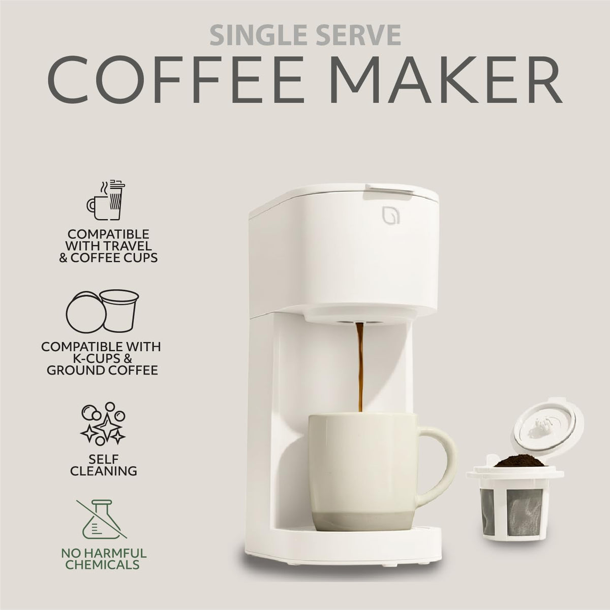 Willow Eco Series strong brew option for bolder coffee flavor.
