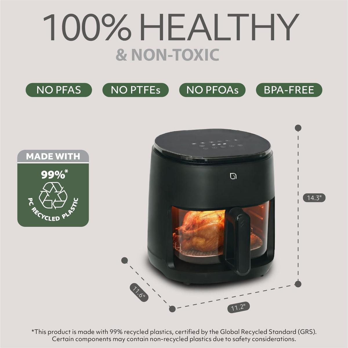Willow keep-warm and preheat functions help finish meals on schedule