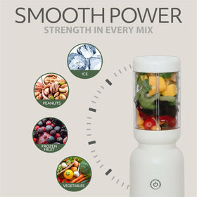 Willow Warrior 1L cup ready for full smoothies.