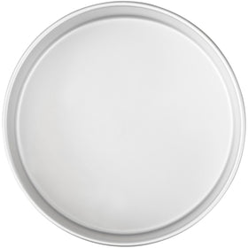 Durable Wilton aluminum cake pan reliable for years of decorating and baking.