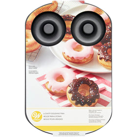 Wilton doughnut pan is dishwasher safe for simple cleanup.