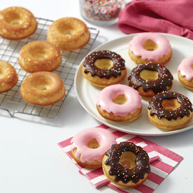 Wilton 6-cavity pan lets you bake multiple treats at once.