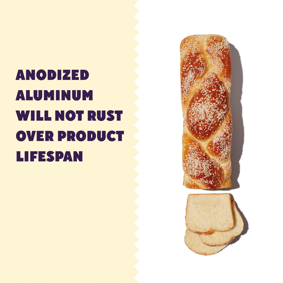 Rust-resistant Wilton loaf pan supports durable performance in busy kitchens