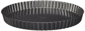 Wilton Excelle Elite tart pan with removable bottom, easy release for clean slices