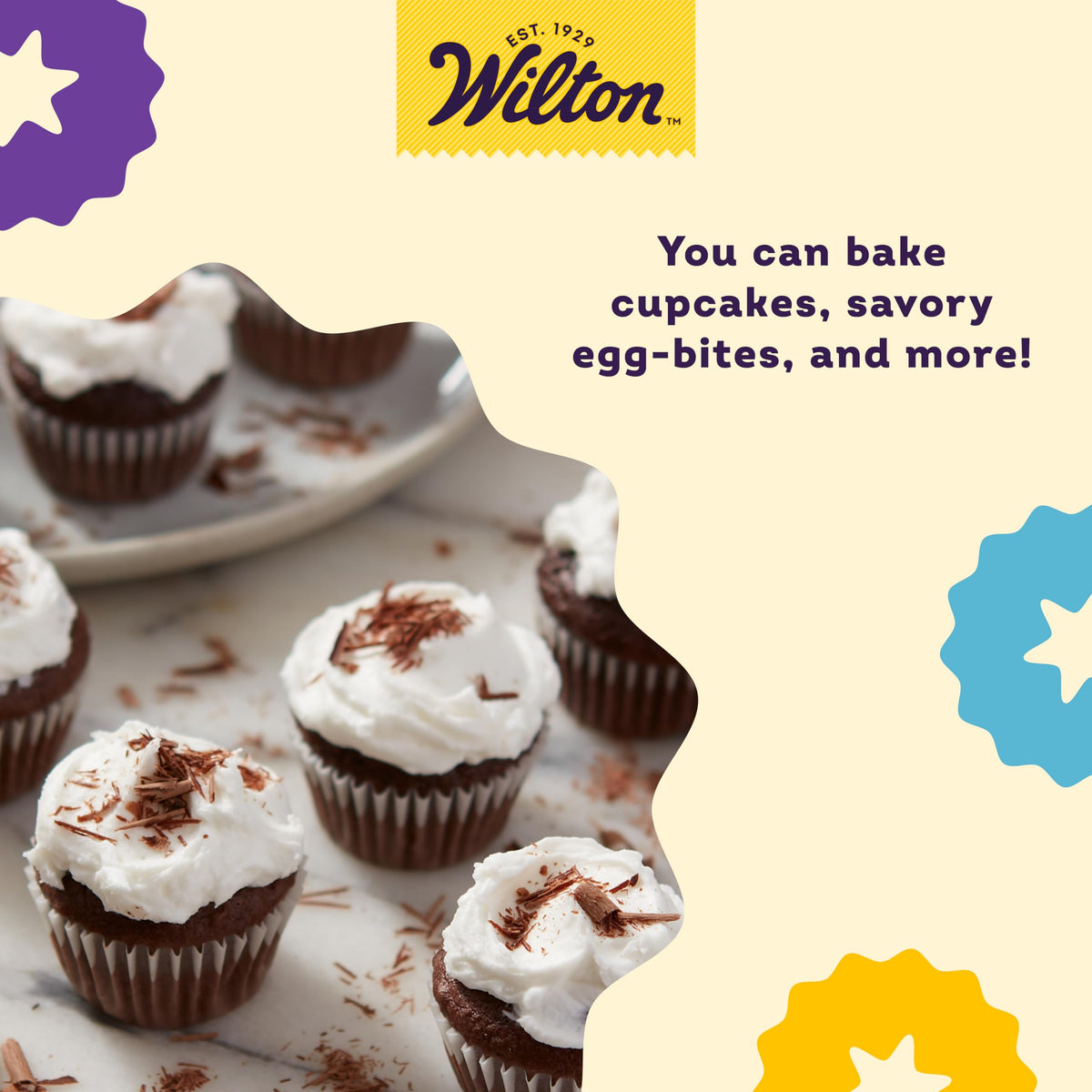 Wilton Gold mini muffin pan oven safe up to 450°F for versatile baking