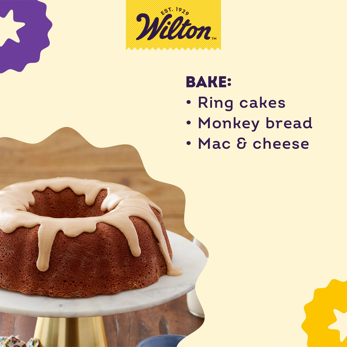Wilton bakeware durable material supports lasting performance
