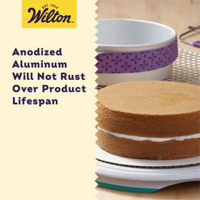 Wilton pan construction resists rust and supports even heating