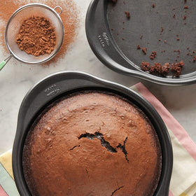 Dishwasher-safe Wilton bakeware for quick cleanup after baking