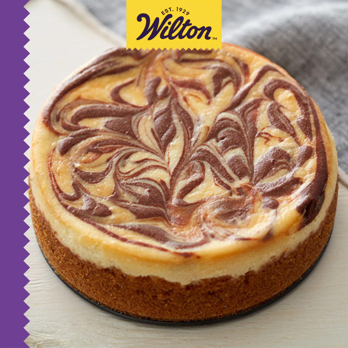 Wilton Platinum non-stick springform pan, dishwasher-safe for quick cleanup.