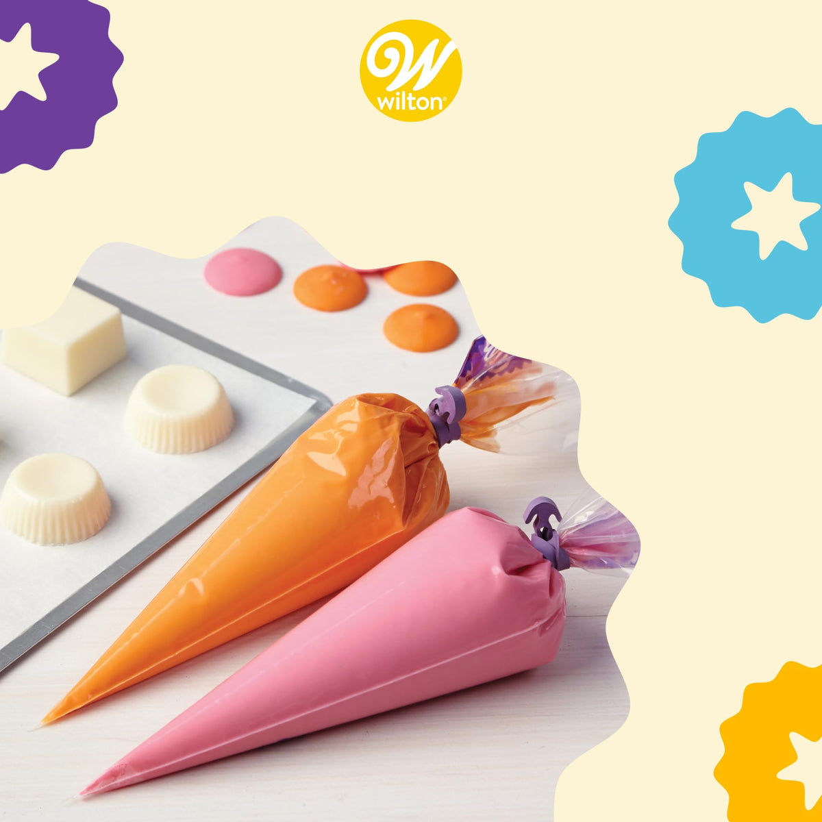 Wilton 100-count pack offers ready-to-use decorating convenience