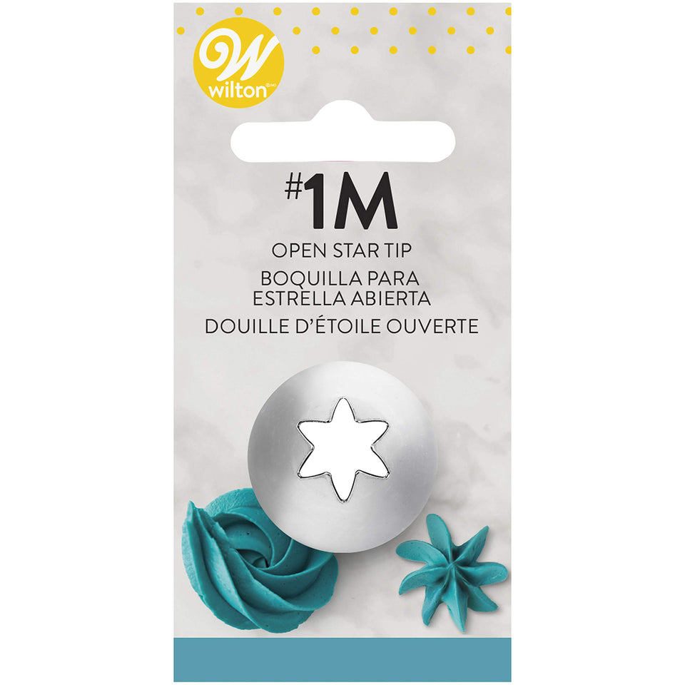 Wilton Tips Star 2110 icing tip for precise star shapes and swirls.