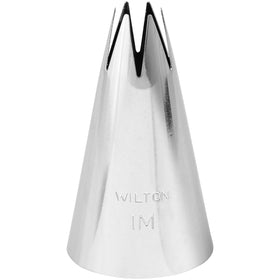 Wilton Tips Star 2110 rose-design piping tip for elegant cake borders.