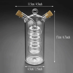 WINAKUI cork lid keeps dust out and simplifies refilling