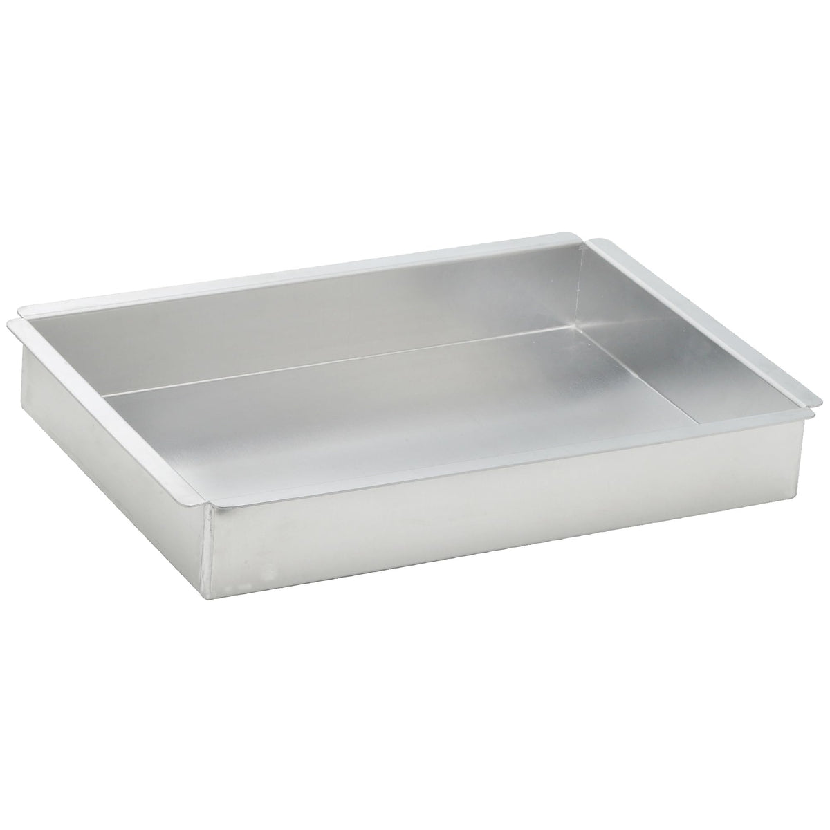 Winco 2-inch deep rectangular cake pan 9x13, ideal for even baking of cakes and casseroles.