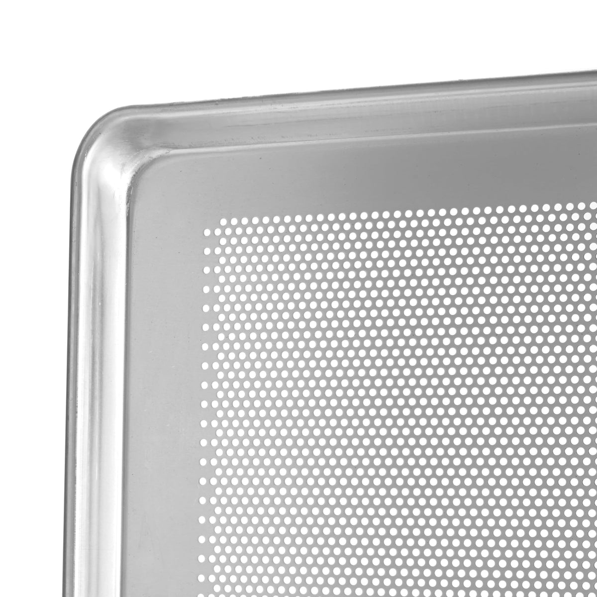 Winco ALXP-1318P reinforced rim for high-heat baking durability in busy kitchens.