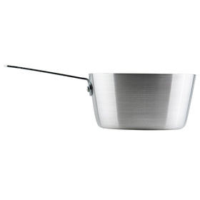 Winco ASP-3 close-up shows 3mm aluminum construction for durable performance in busy kitchens.