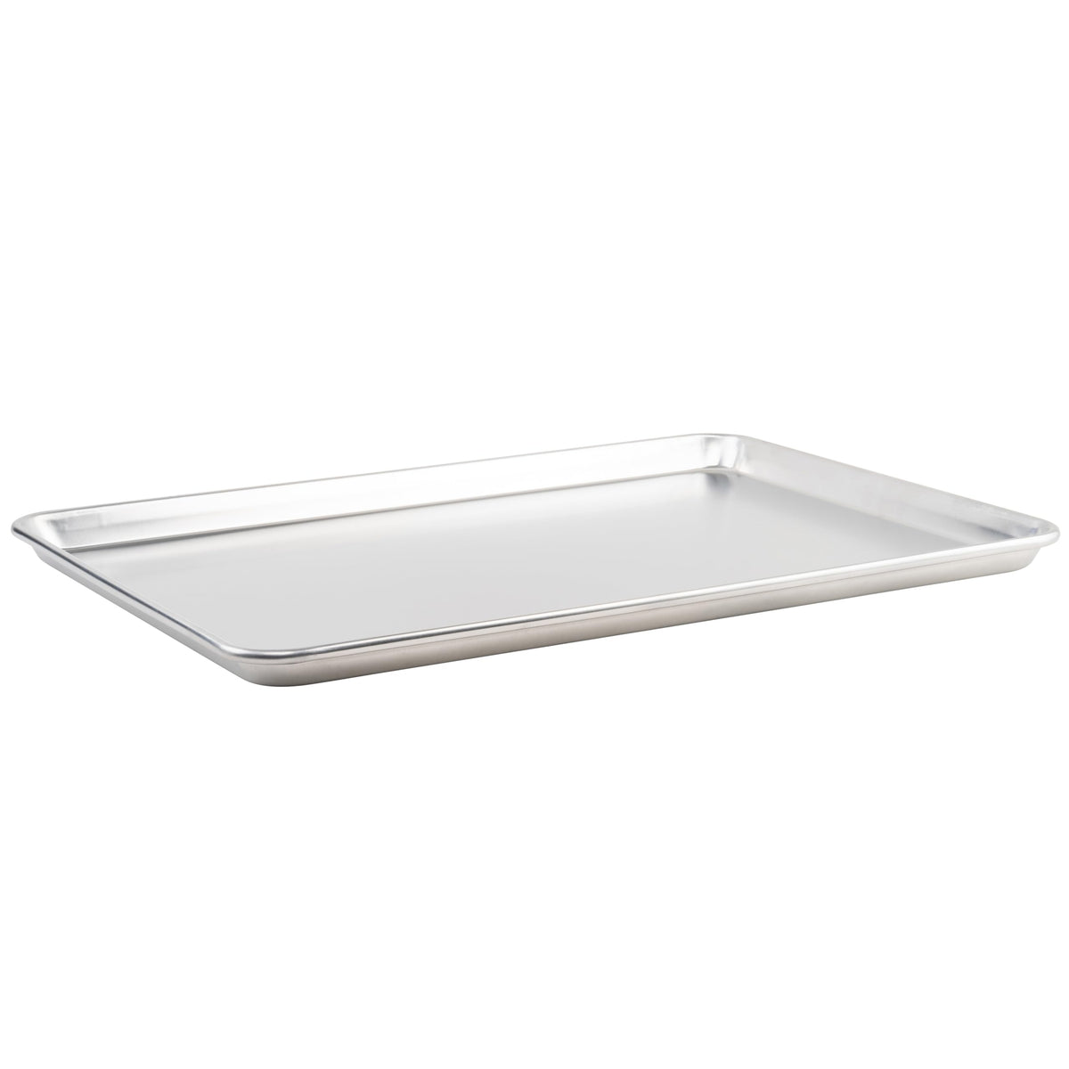 Winco baking sheet 2/3 size shows a large surface for cookies and roasting vegetables.