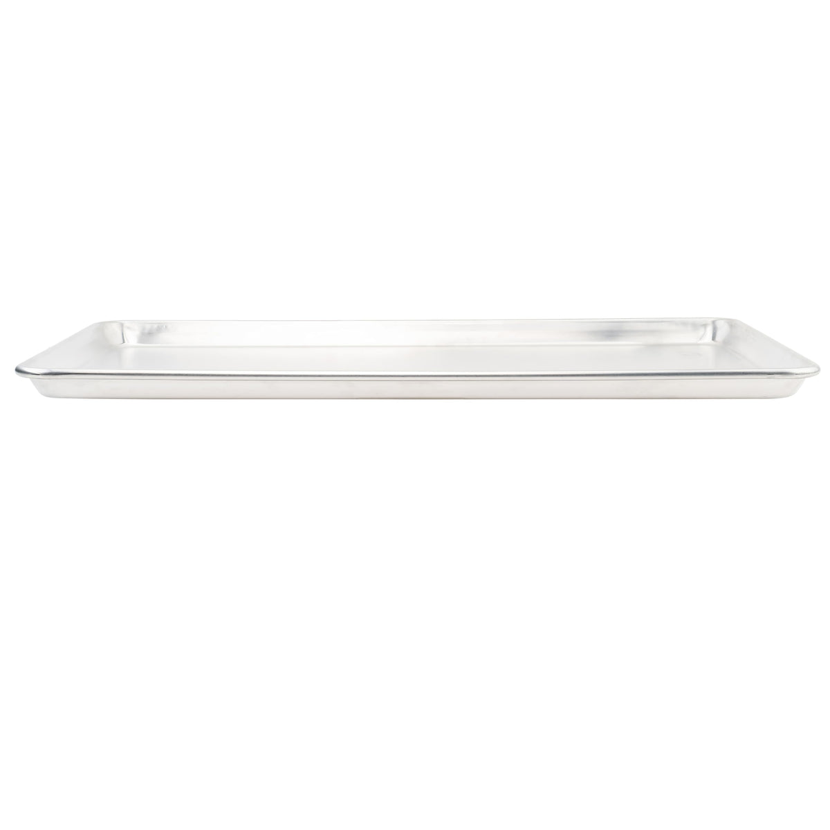 Winco closed bead pan resists rust for longer baking life
