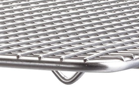 Winco PGW-1420 chrome rack improves airflow around baked goods.