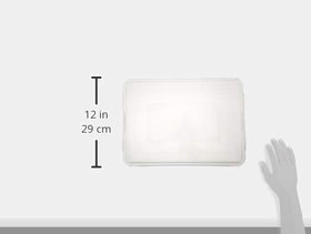 Winco Covers snap easily onto pans for secure, reusable sealing.
