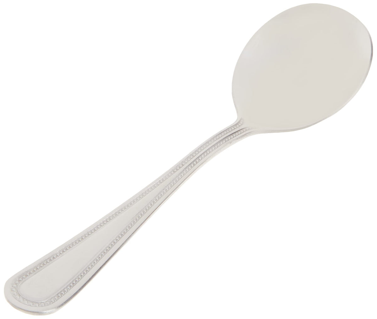 Winco Dots bouillon spoon dishwasher-safe for daily restaurant use