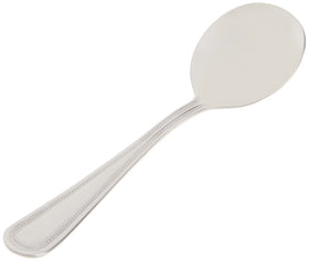 Winco Dots bouillon spoon dishwasher-safe for daily restaurant use