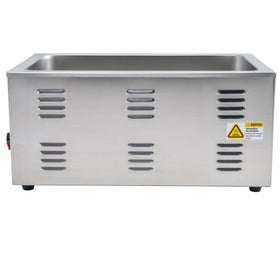 Winco FW-S600 control panel with three temperature settings