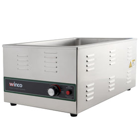 Winco FW-S600 front view showing durable stainless steel construction