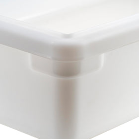 Winco PFHW-6 freezer-safe 12x18 container ideal for prep and inventory.
