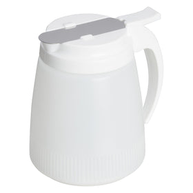Winco PSUD-48 dispenser bottle with drip-proof slide for sauces and batters