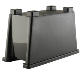 Winco dispenser base with drip tray preventing spills at busy beverage stations.